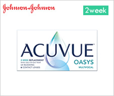 アキュビューオアシス マルチフォーカル　遠近両用 (6枚)　ジョンソン・エンド・ジョンソン　Johnson & Johnson　