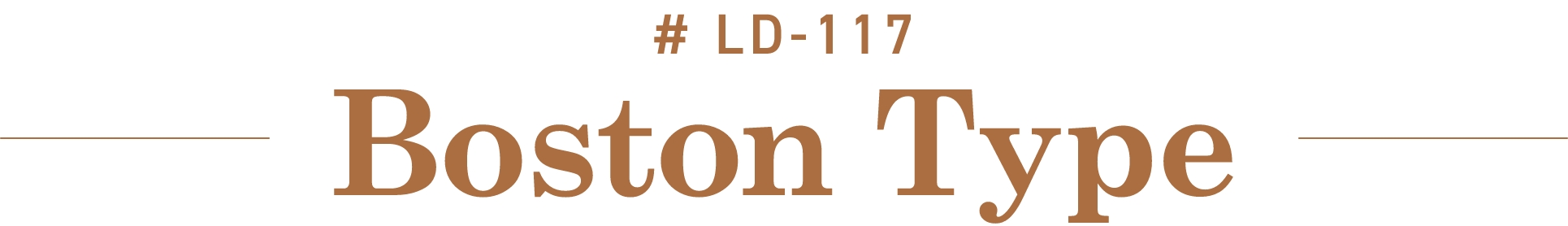 #LD-117 Boston Type