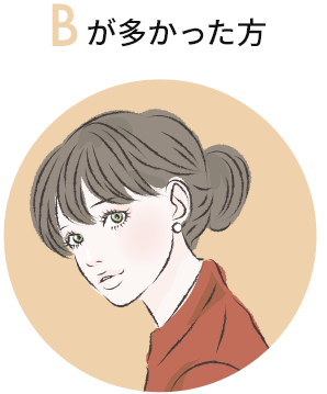 Bが多かった方