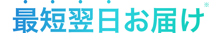 最短翌日お届け※