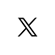 X logo