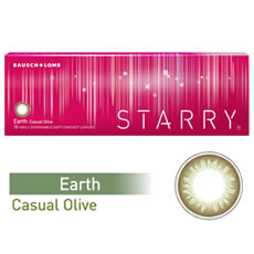 STARRY　スターリー (10枚)／ アース　カジュアルオリーブ　　Earth Casual Olive