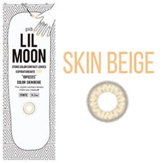 リルムーン ワンデー (10枚)／スキンベージュ　LILMOON 1DAY SKIN BEIGE