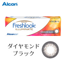 フレッシュルックデイリーズ イルミネート (30枚)／ダイヤモンドブラック