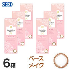 アイコフレ　ワンデーUV　M (10枚)／ベースメイク　6箱セット 　Eye coffret 1day UV M