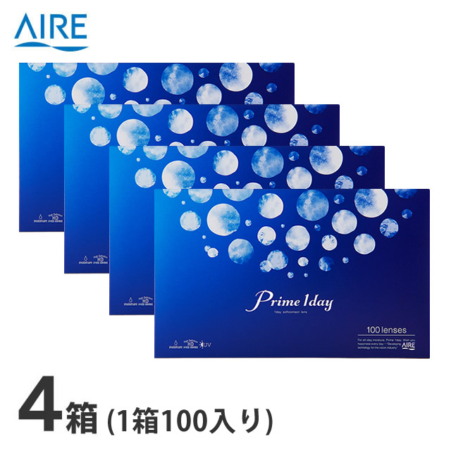 プライムワンデー (100枚)　4箱セット