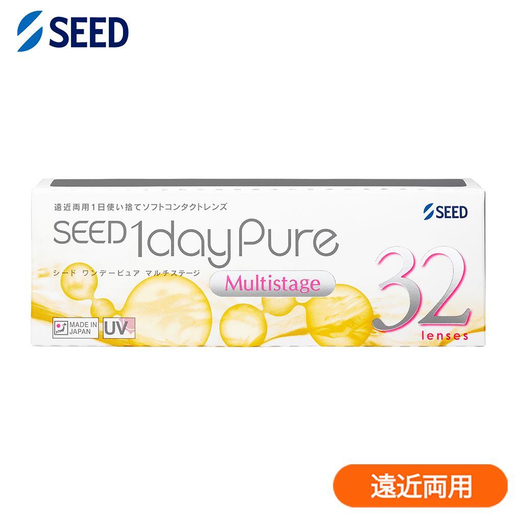 ワンデーピュア マルチステージ　遠近両用(32枚)