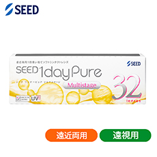 【遠視用】ワンデーピュア マルチステージ　遠近両用(32枚)