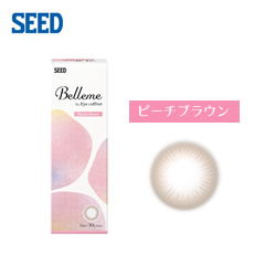 Belleme ベルミー by Eye coffret(30枚)／ピーチブラウン