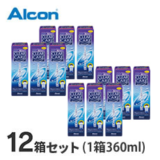 エーオーセプト クリアケア (360ml) 12箱セット／ コンタクトケア用品・過酸化水素タイプ（洗浄・消毒）