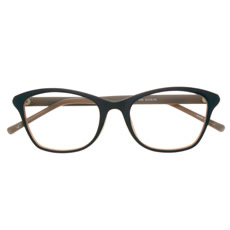 KAZARU-002 ANV【メガネ WOMEN TR90 ウエリントン ネイビーマット/ダークブラウン】