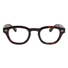 AG229-1 DMBR【メガネ UNISEX アセテート ボストン デミブラウン】