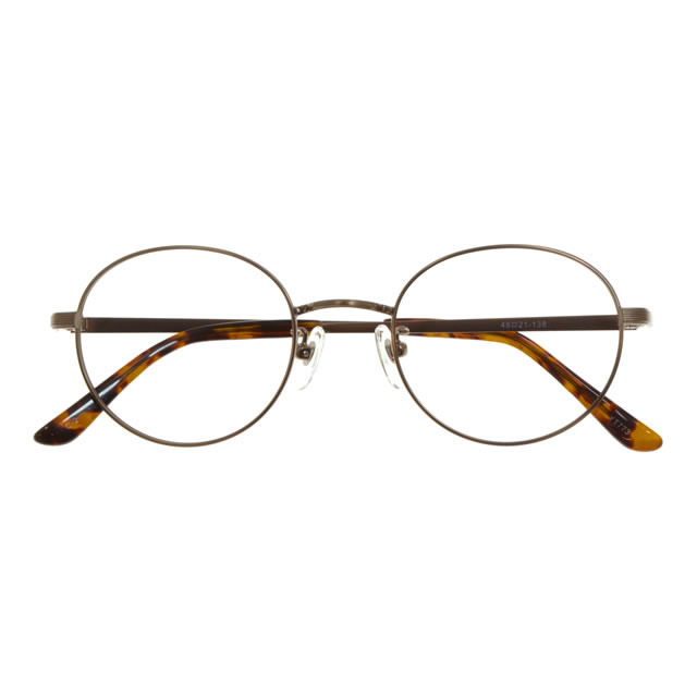 YT773-2 BR(ブラウン)【UNISEX メガネ】