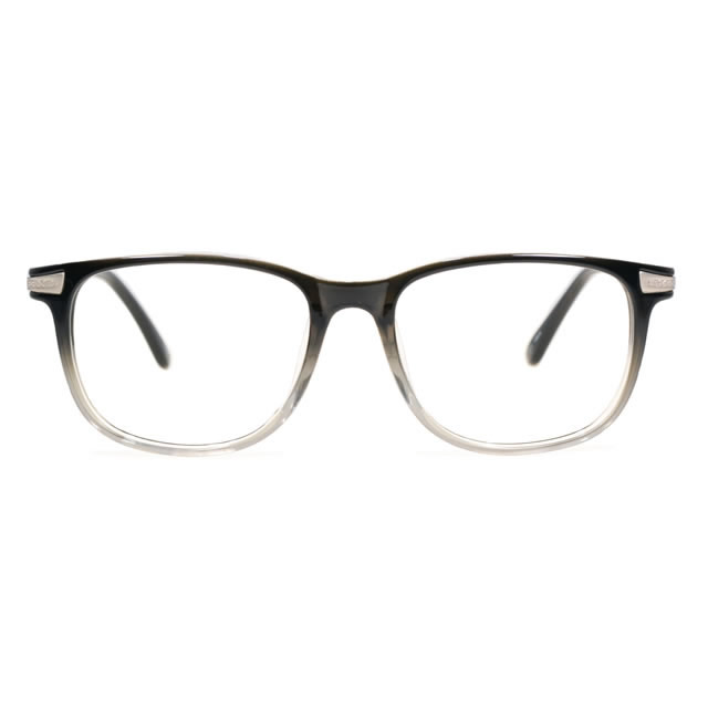 TJ304-3 GRH【メガネ UNISEX TR90/メタル ウエリントン グレーハーフ】