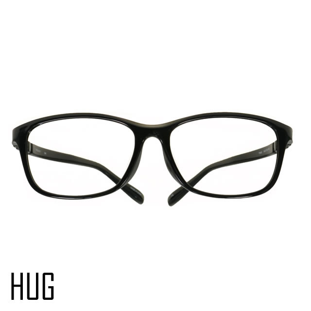 HUG ／HUG-001 BK (ブラック)【UNISEX メガネ】