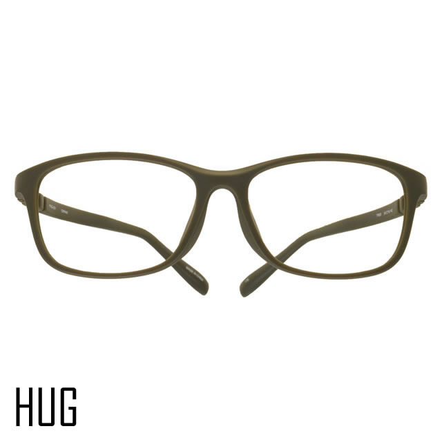 HUG-001 GRNM(グリーンマット)【UNISEX メガネ】