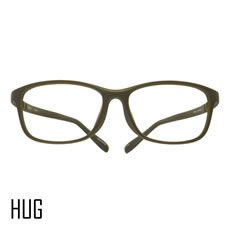 HUG-001 GRNM(グリーンマット)【UNISEX メガネ】