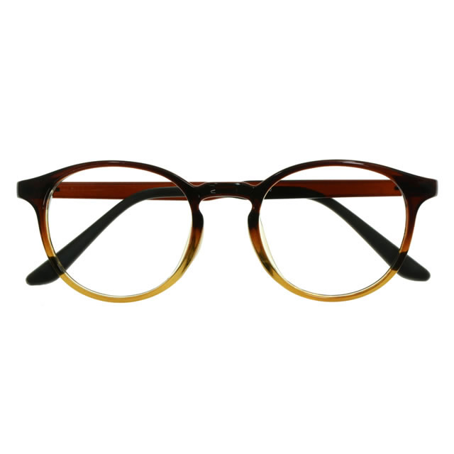 BS-104-2 BRH (ブラウンハーフ)【UNISEX メガネ】