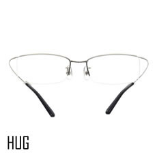 HUG Titanium／HUG-T01 S (シルバー)【MEN メガネ】