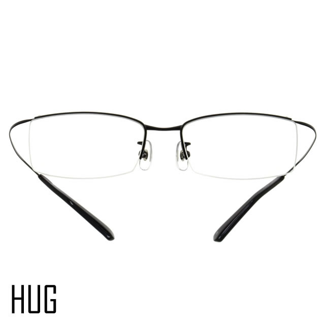 HUG Titanium／HUG-T01 BK (ブラック)【MEN メガネ】