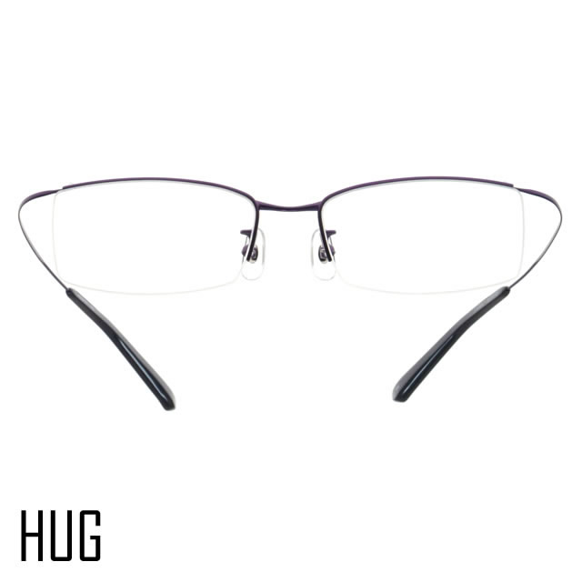 HUG Titanium／HUG-T01 PU (パープル)【MEN メガネ】