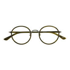 D1041-4 KH (カーキ)【UNISEX メガネ】