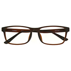 AiryWear／AW-003-2 BRM (ブラウンマット)【MEN メガネ】