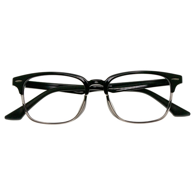 NO-132-1 BK (ブラック)【UNISEX メガネ】