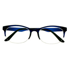 NO-129-4 NV (ネイビー)【UNISEX メガネ】