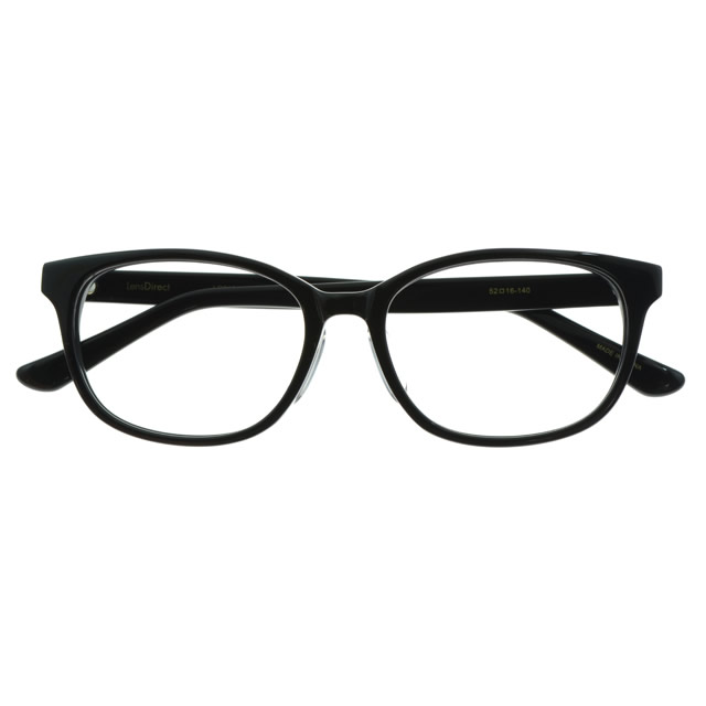 LD-016 BK【メガネ UNISEX アセテート ウエリントン ブラック】
